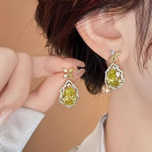 Citrine Bloom Earrings