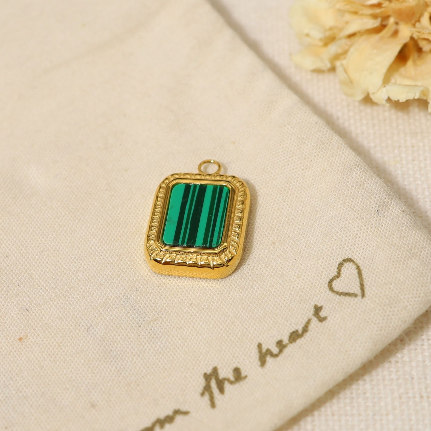 Stonewoven Gem Pendant