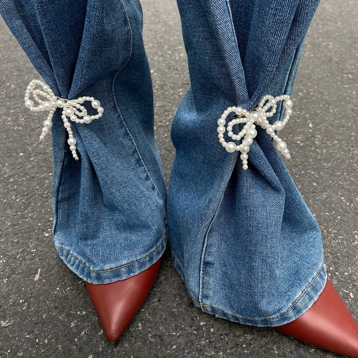 Pearl Tide Anklet for Pants