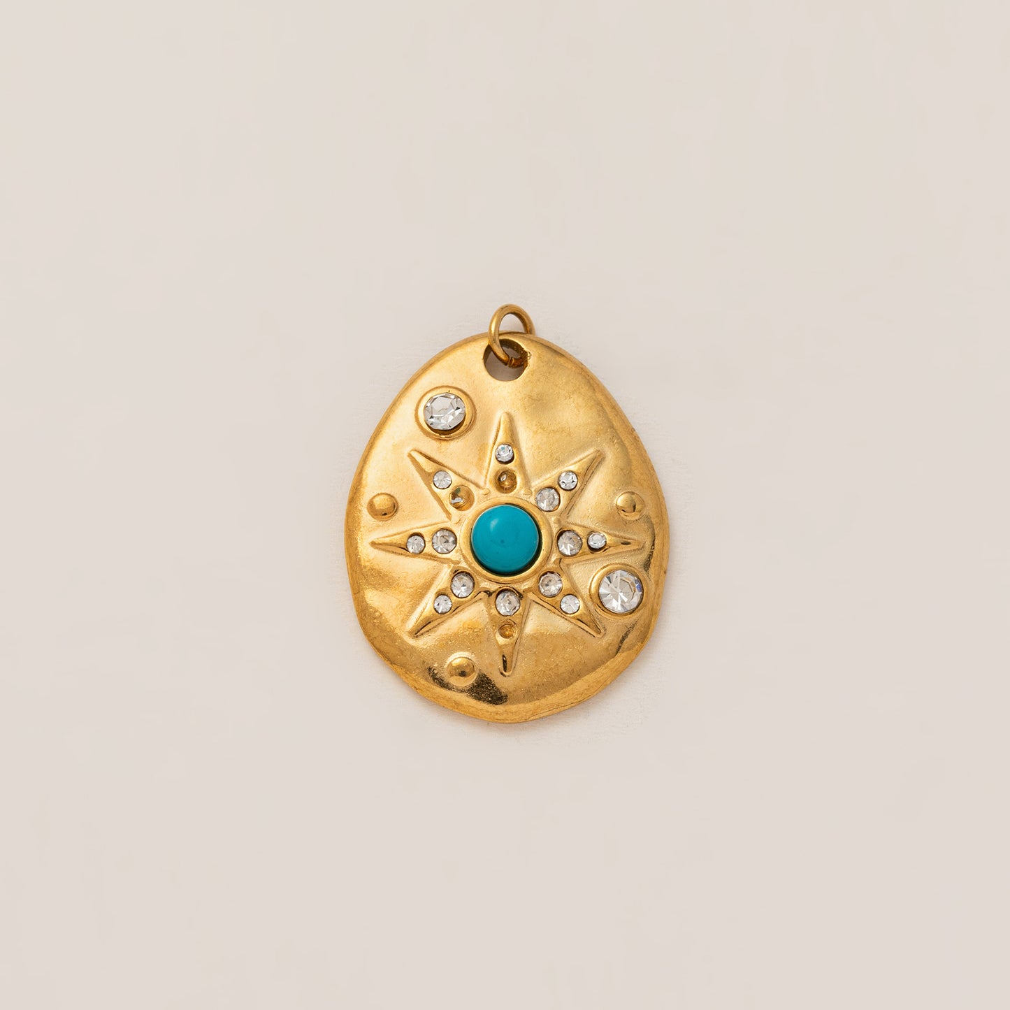 Sun-Kissed Gold Pendants