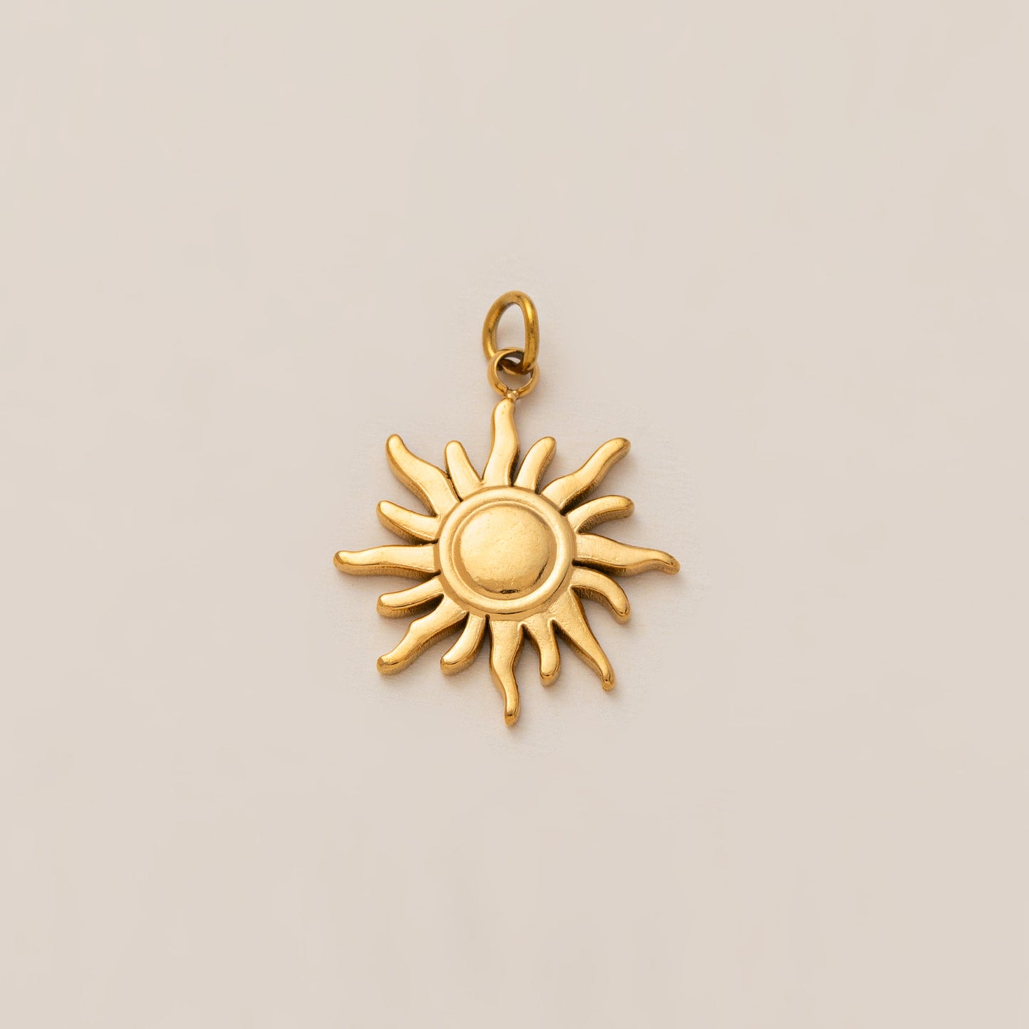 Sun-Kissed Gold Pendants
