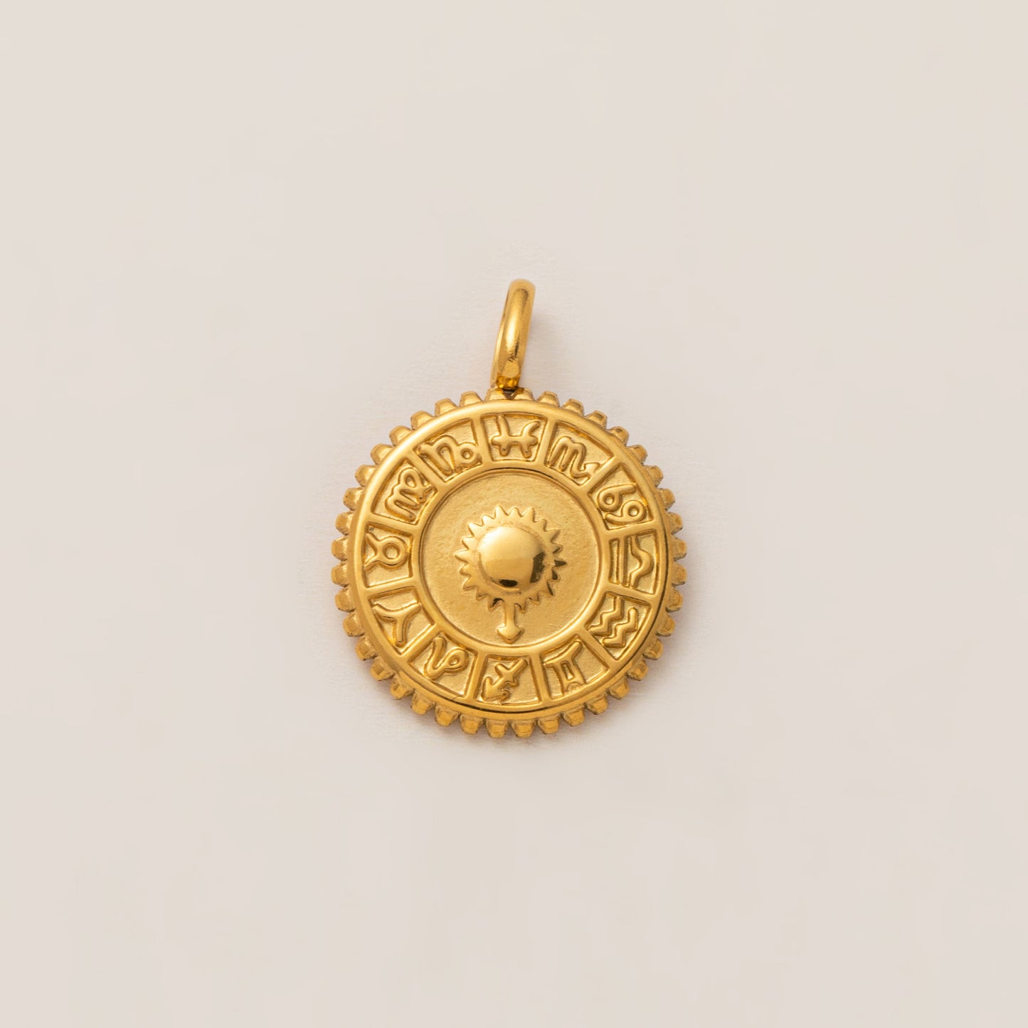 Sun-Kissed Gold Pendants