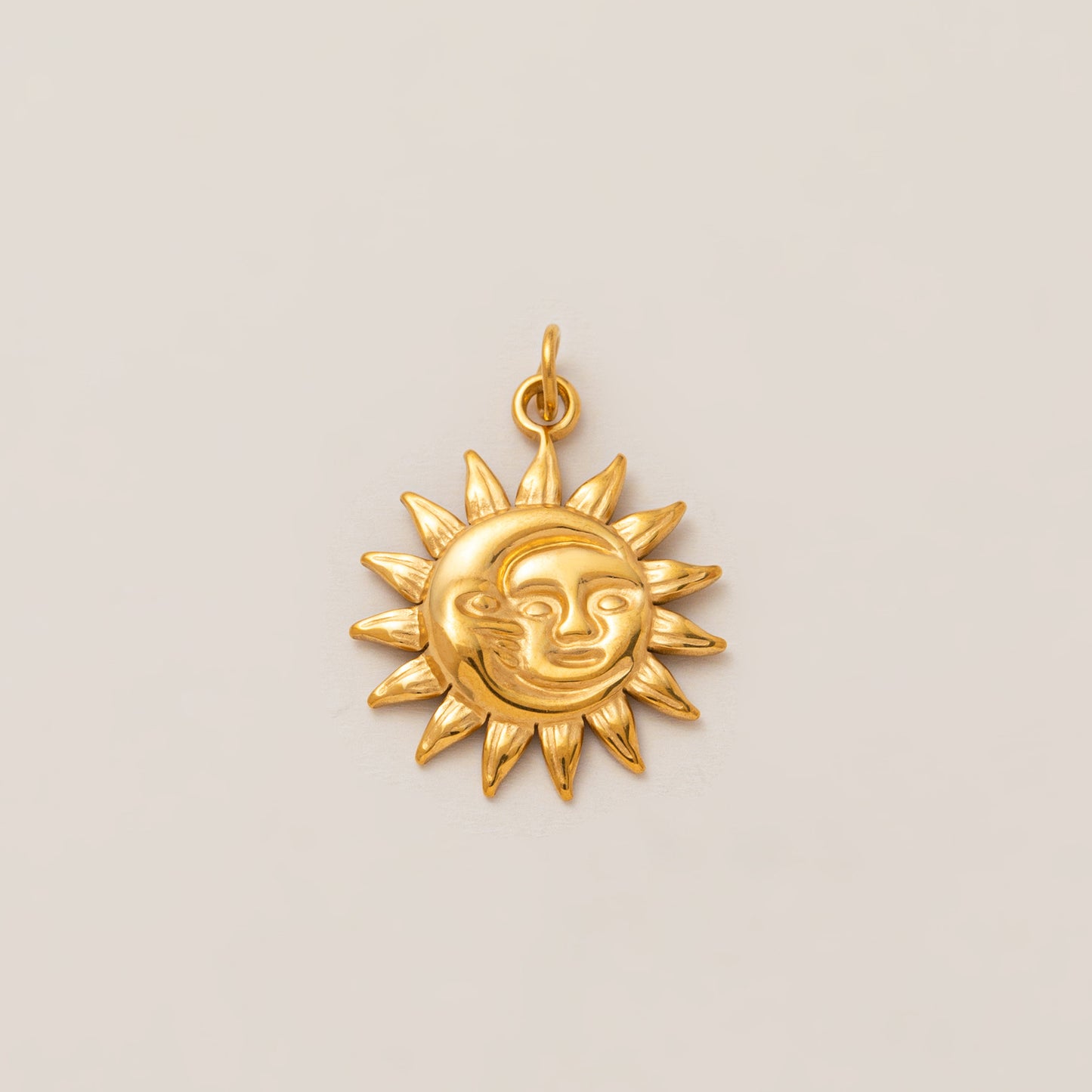 Sun-Kissed Gold Pendants