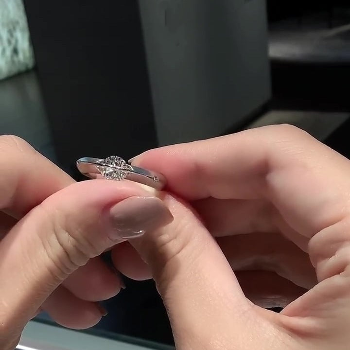 Celestial Orbit Twist Ring