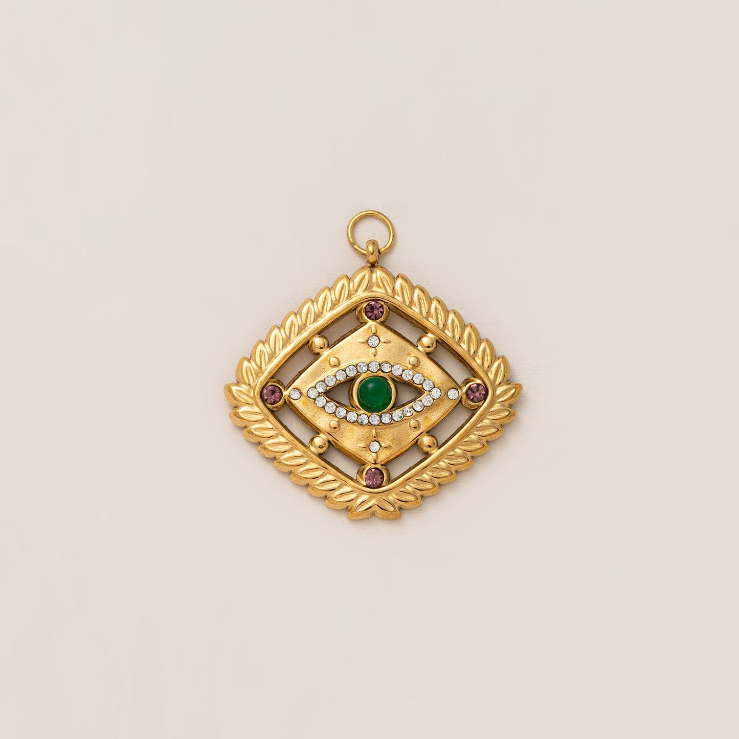 Sun-Kissed Gold Pendants