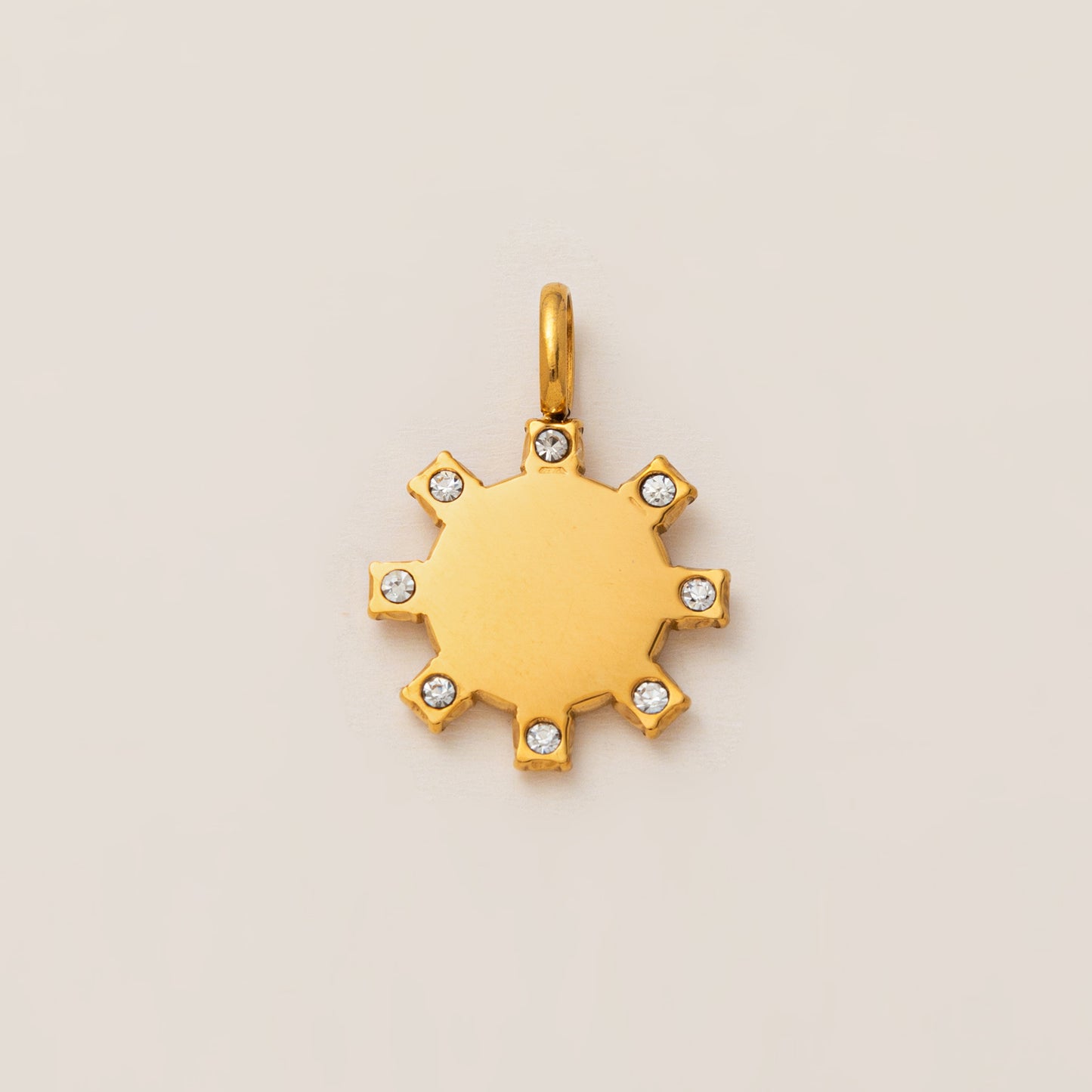 Sun-Kissed Gold Pendants