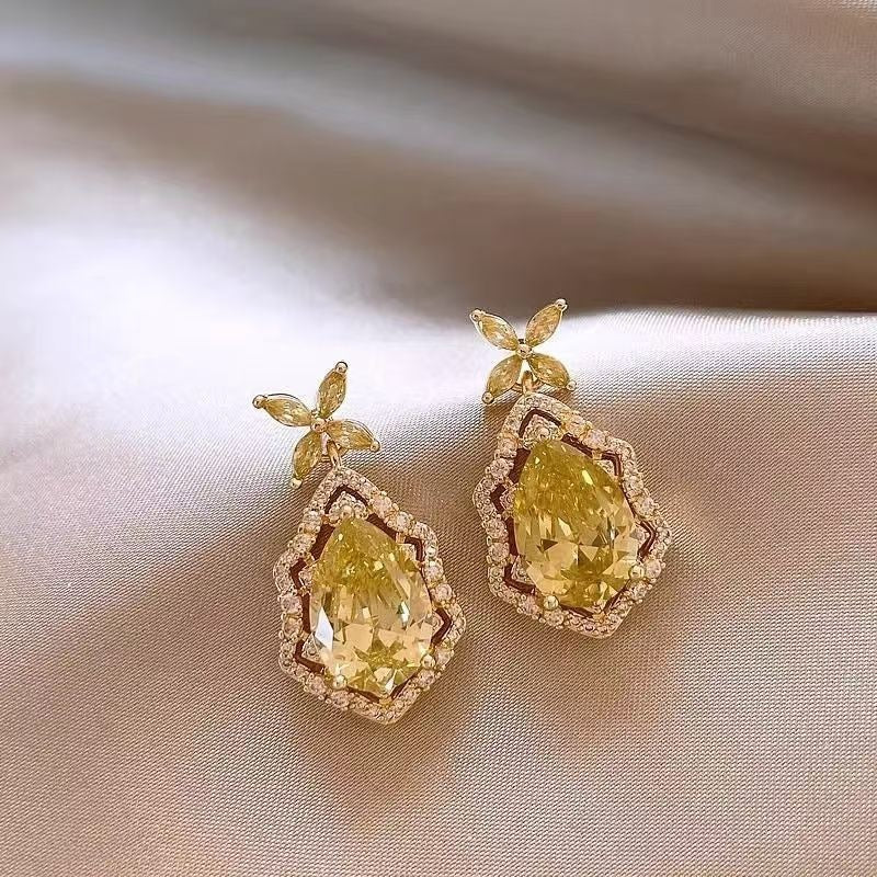 Citrine Bloom Earrings