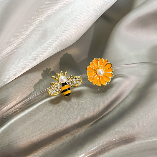 Bee & Bloom Studs