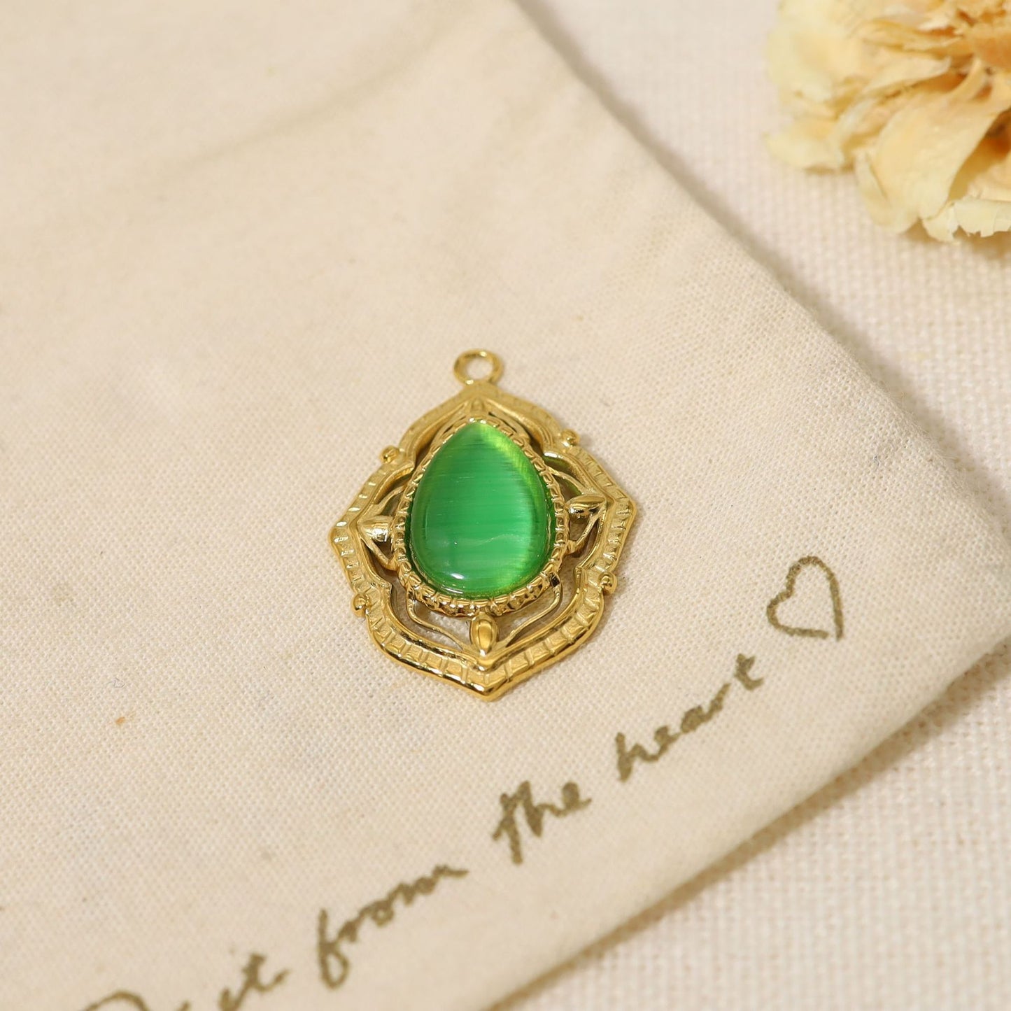Stonewoven Gem Pendant