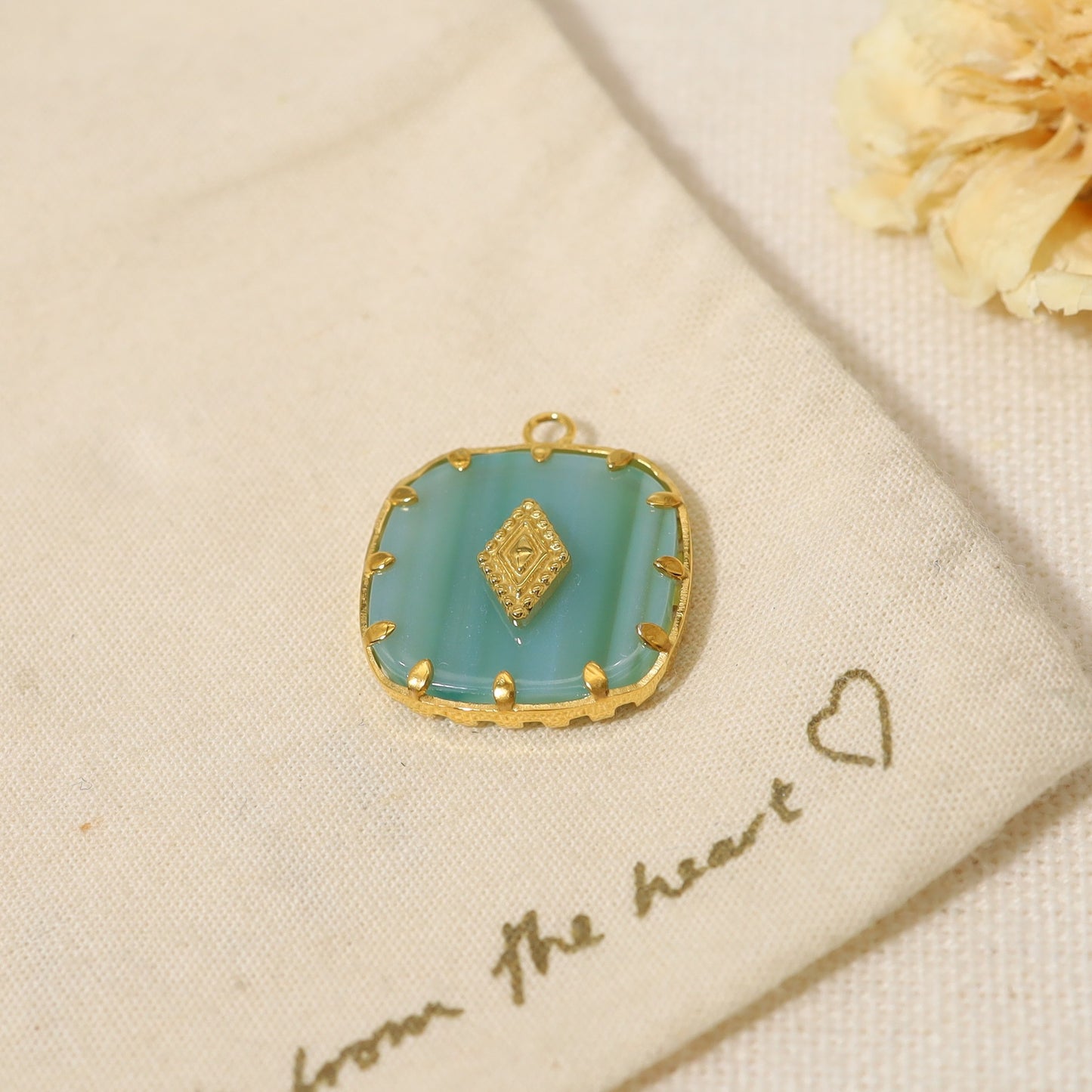 Stonewoven Gem Pendant