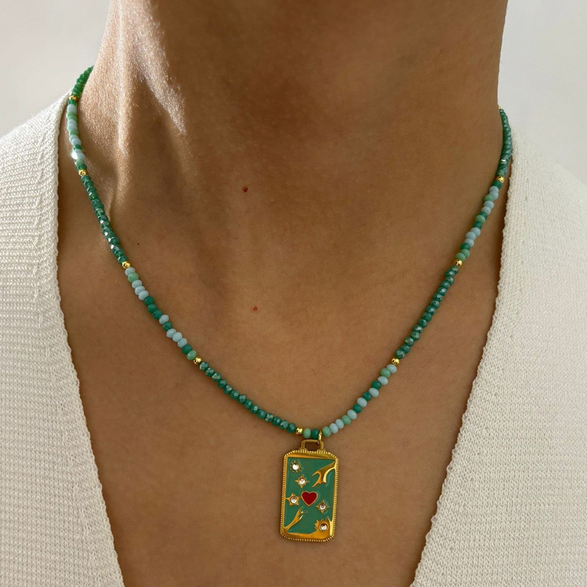 Tarot Charm Necklace