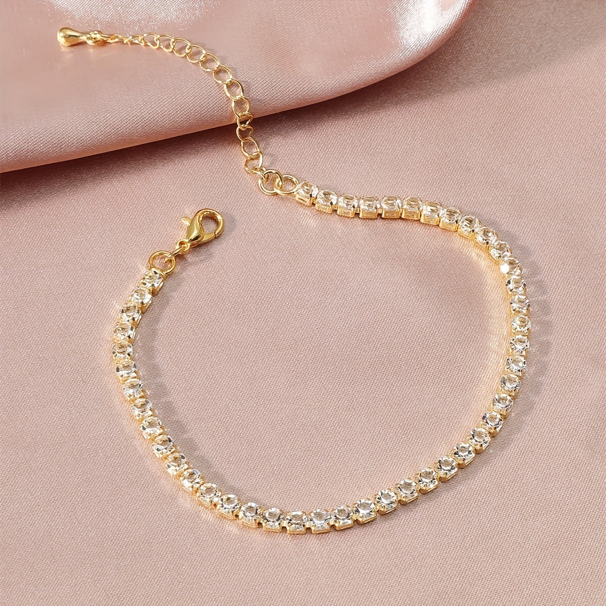Diamond Glow Anklet