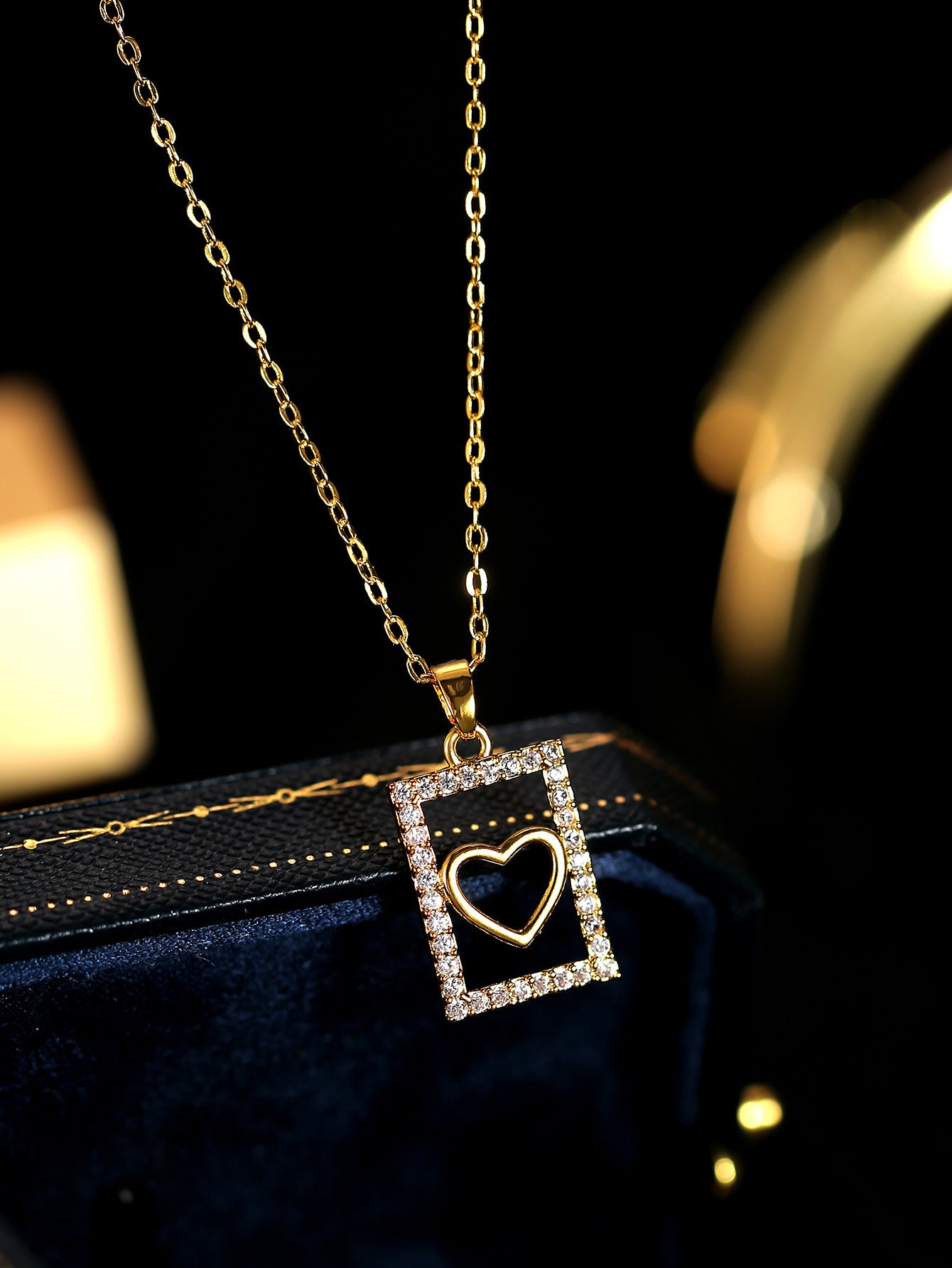 Heart Frame Necklace