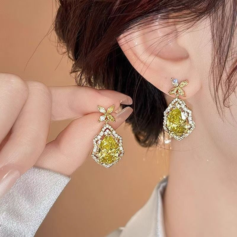 Citrine Bloom Earrings