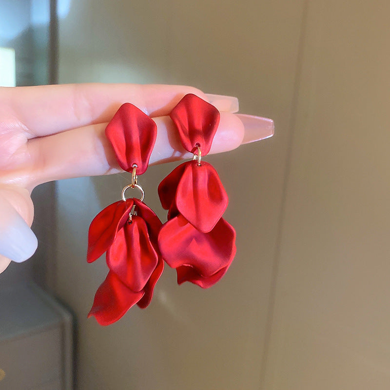 Petal Drop Earrings