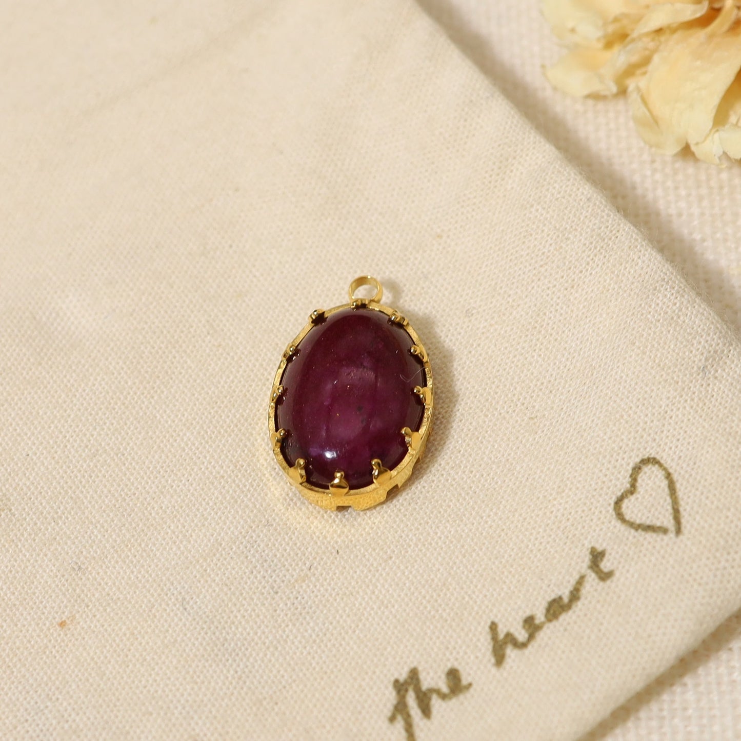 Stonewoven Gem Pendant