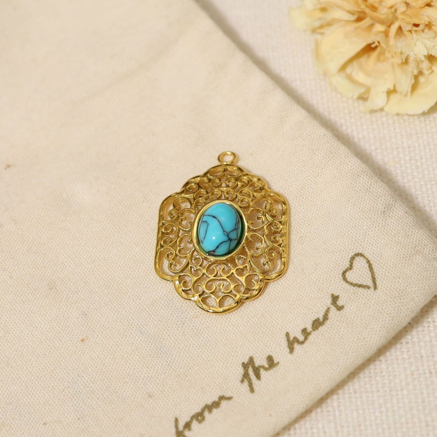 Stonewoven Gem Pendant