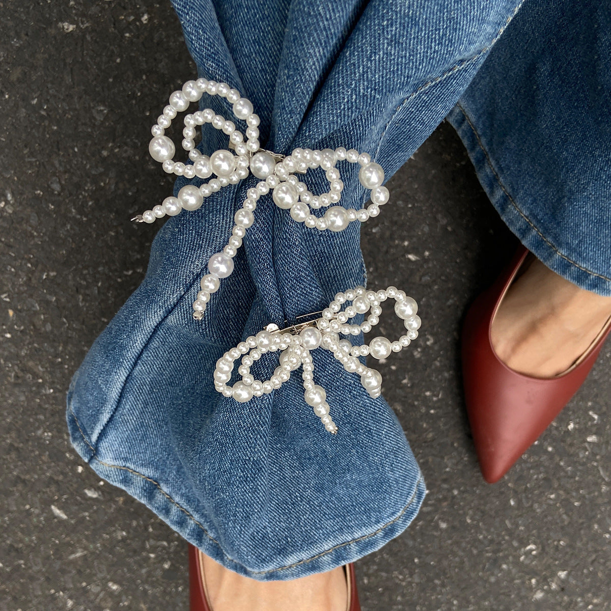 Pearl Tide Anklet for Pants