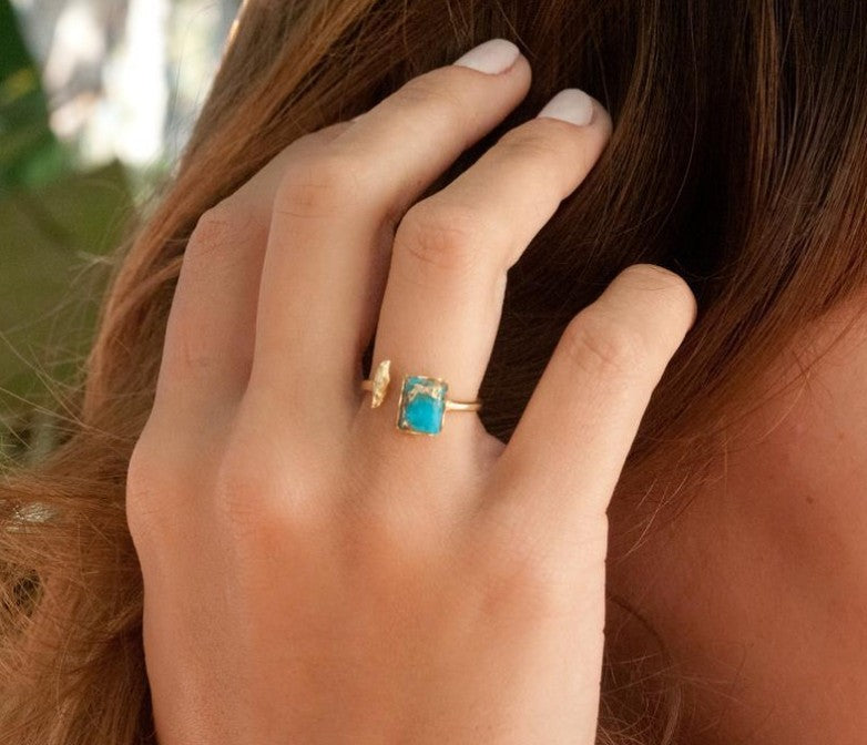 Turquoise Open Ring