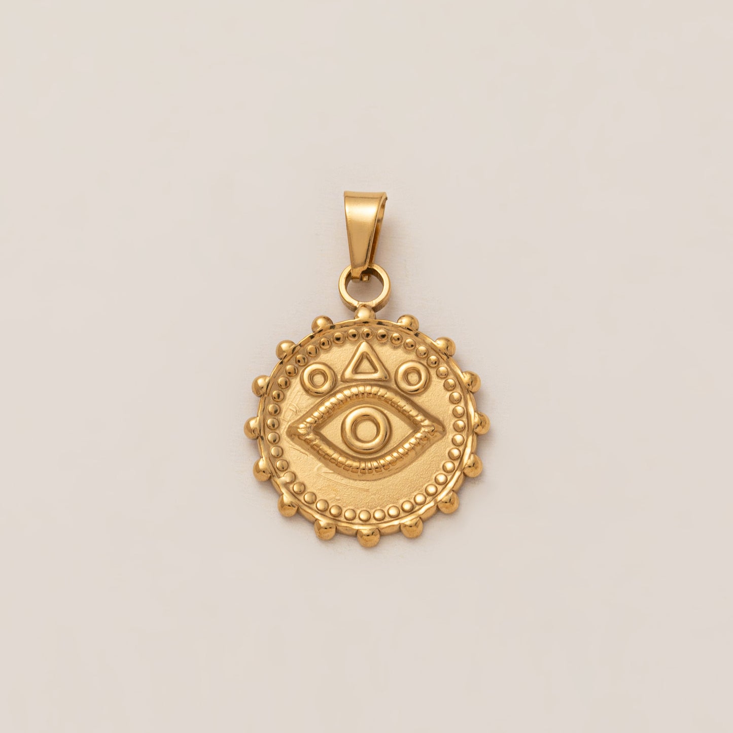 Sun-Kissed Gold Pendants