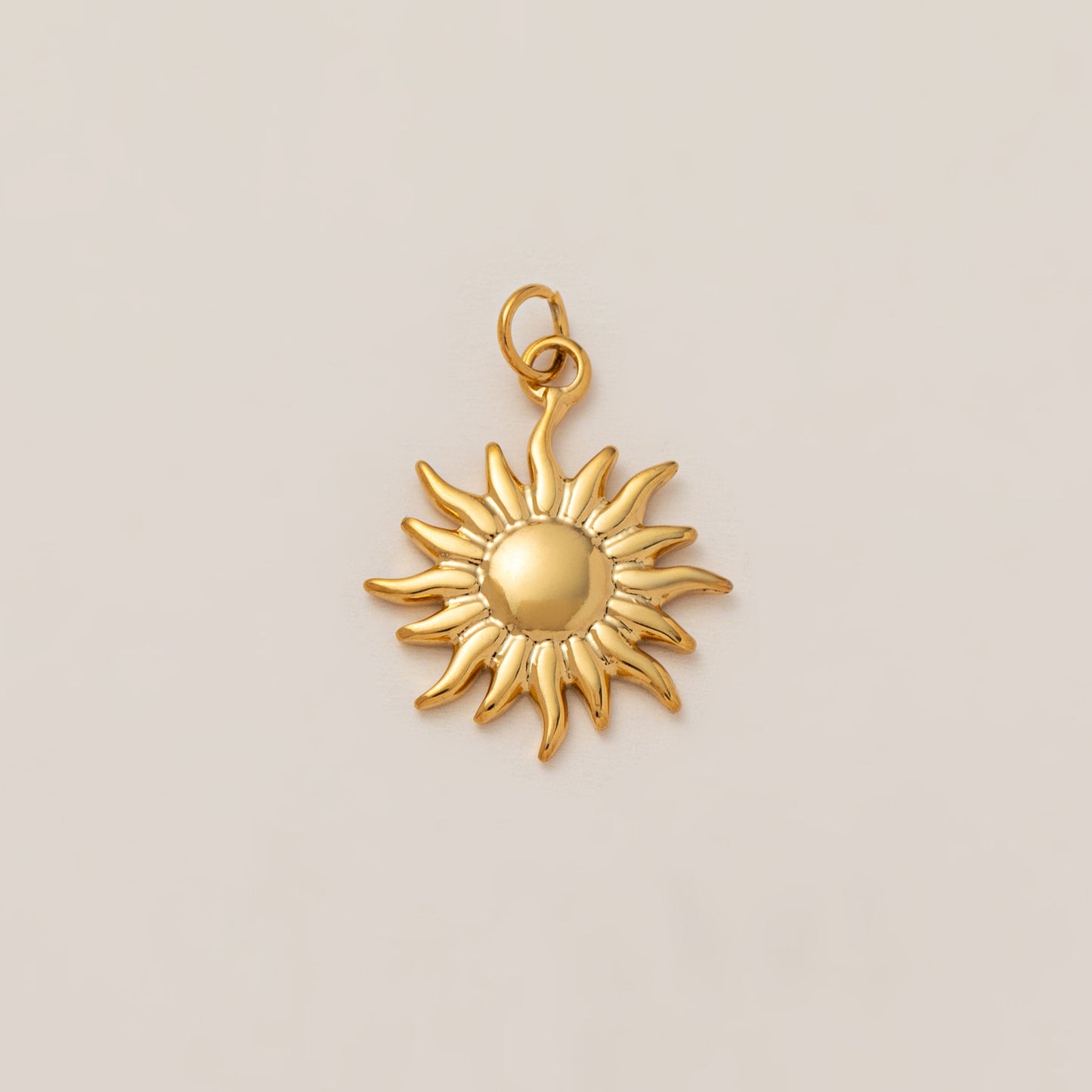 Sun-Kissed Gold Pendants