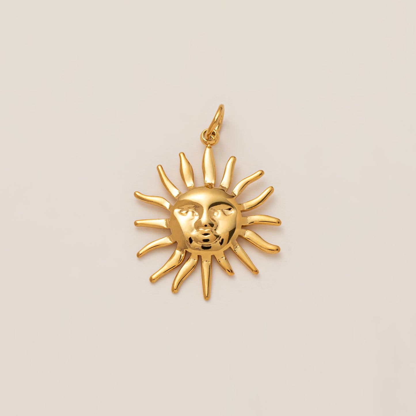 Sun-Kissed Gold Pendants