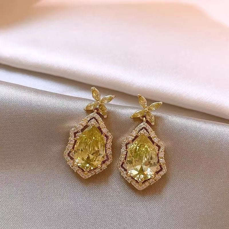 Citrine Bloom Earrings