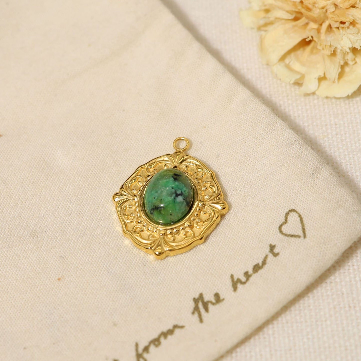 Stonewoven Gem Pendant