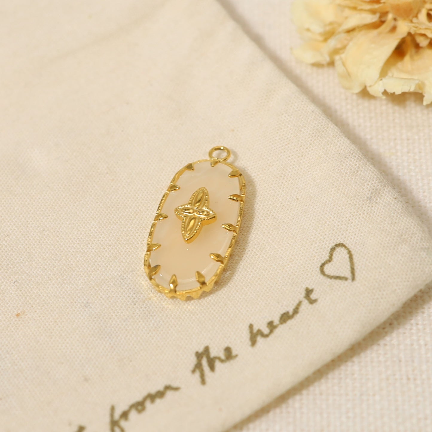 Stonewoven Gem Pendant