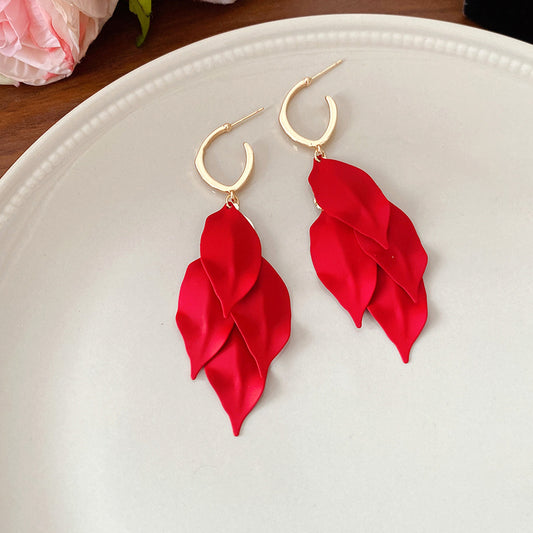 Petal Drop Earrings