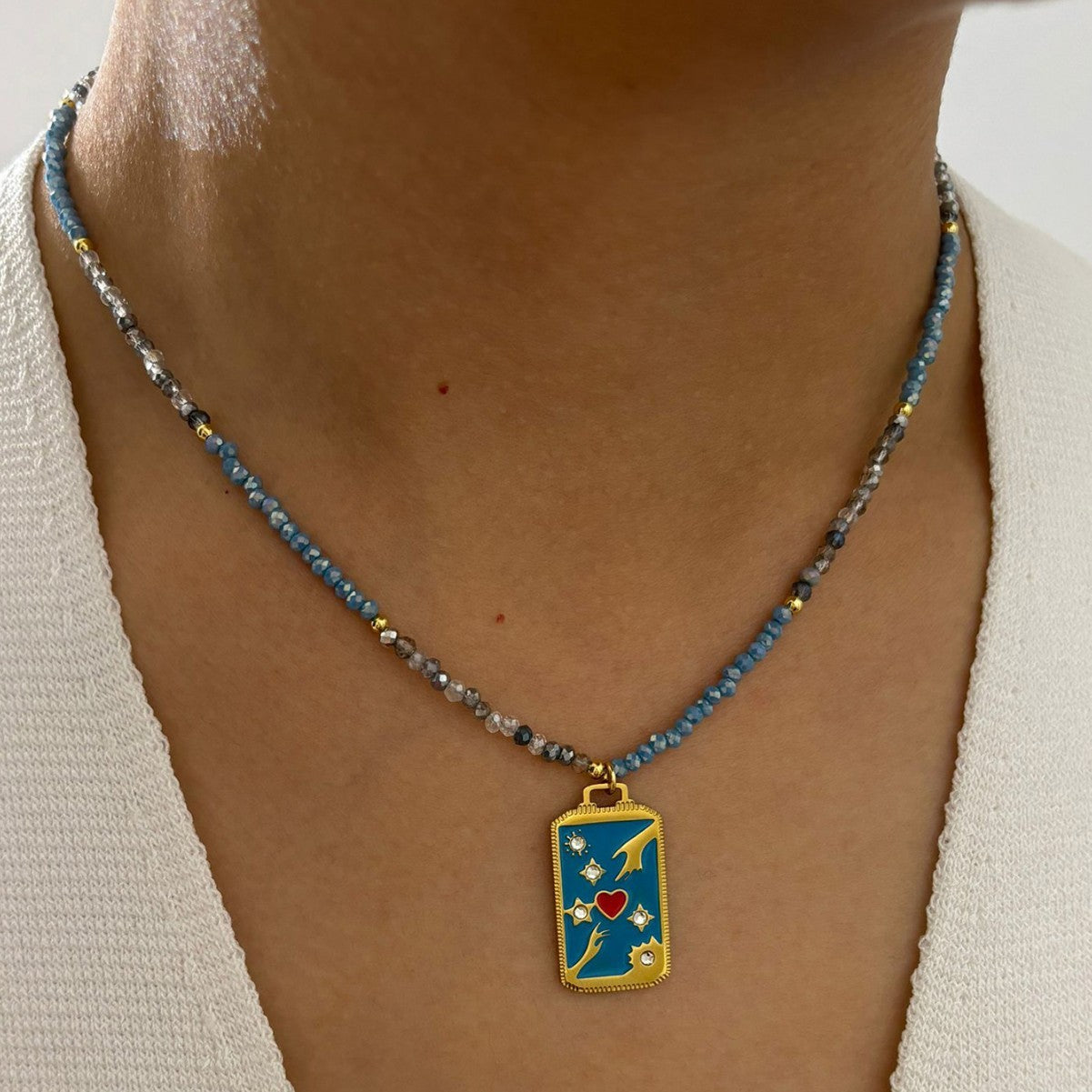 Tarot Charm Necklace