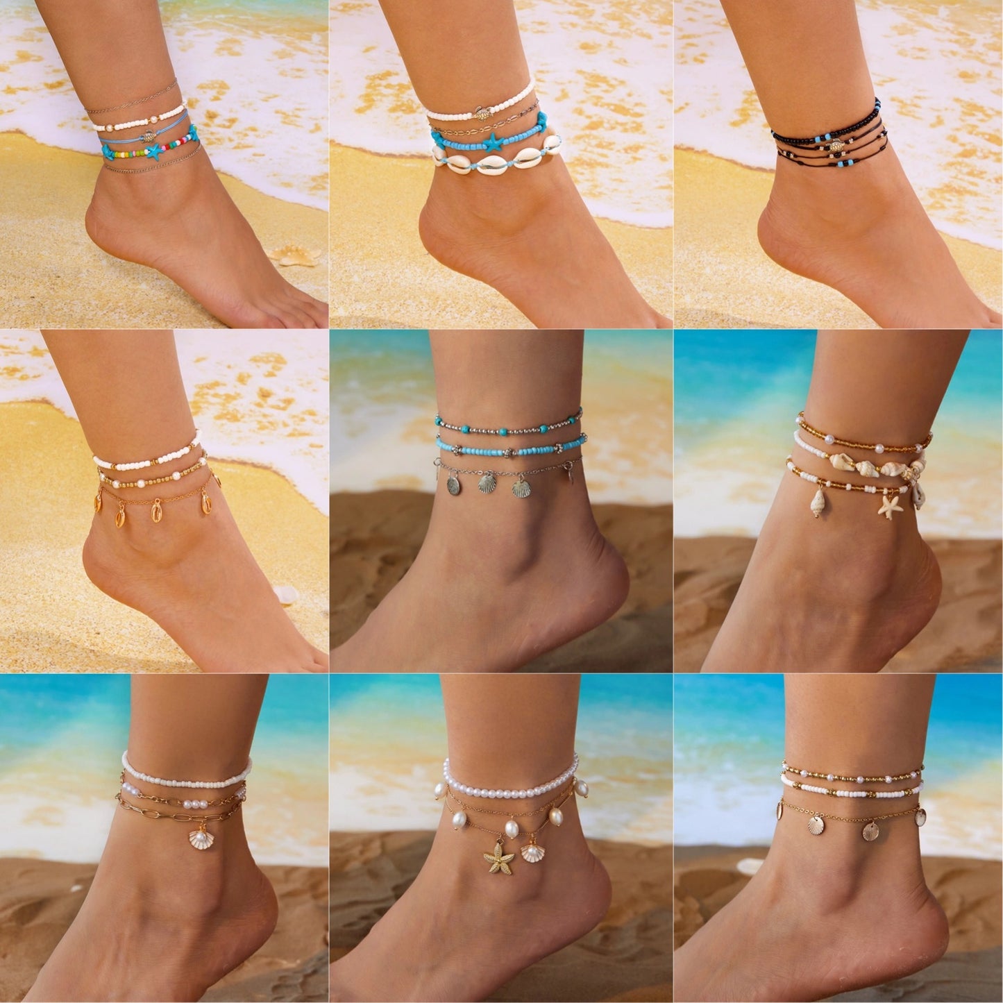 Seashell Anklet